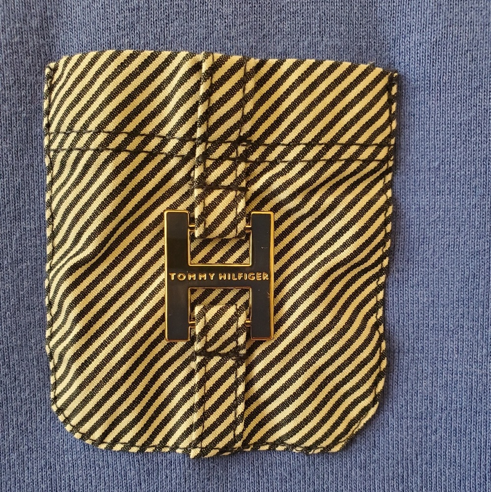 Tommy Hilfiger S/P Blue T-shirt Dress - Picture 4 of 6